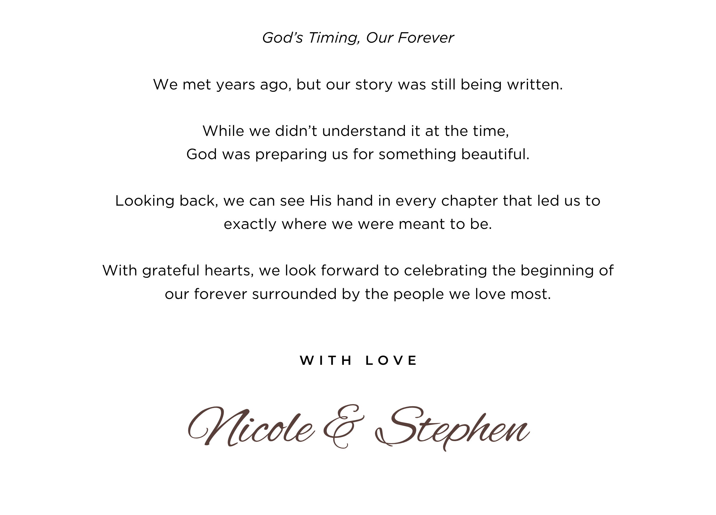 Our Story