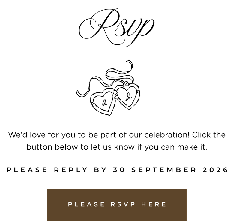 RSVP Here Button